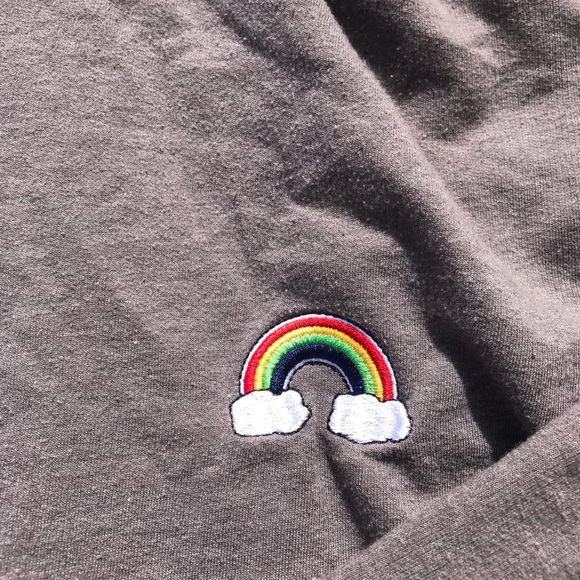 Women’s Rebellious One Rainbow Gray Hoodie - Small - Picture 2 of 4